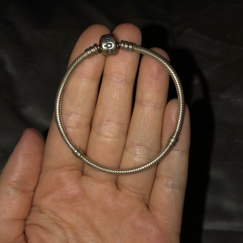 silver pandora bracelet bangle 💗LAST CHANCE